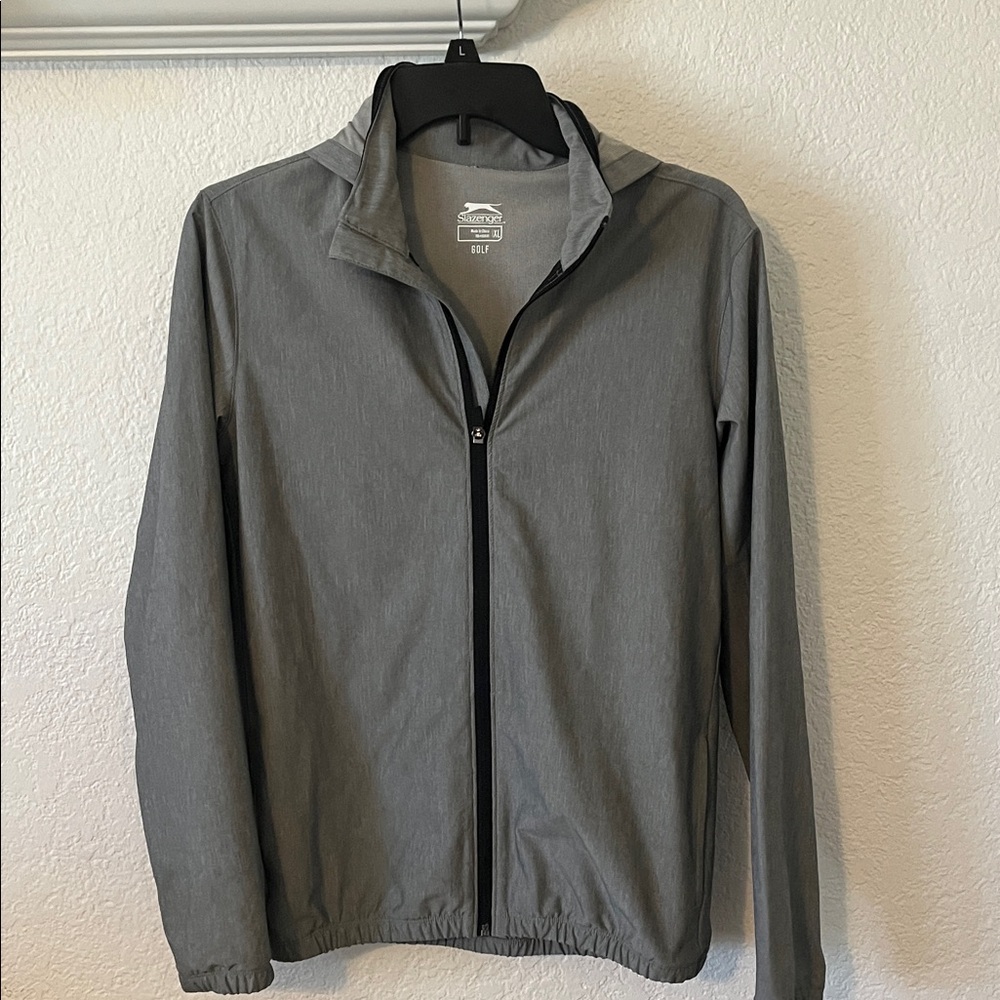 Slazenger kids Gray Lightweight Jacket size XL